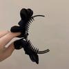 Korean Elegant Bow Hair Clip Claw Clamp Bun Updo Hair Clips Girls Barrettes Headwear Girls Women Hair Accessories