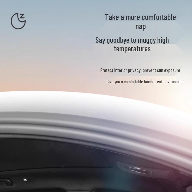 BYD Fangchengbao Bao7 Full Car Sunshade: Privacy, Cooling, Heat Insulation, and Full Blackout for Parking & Camping