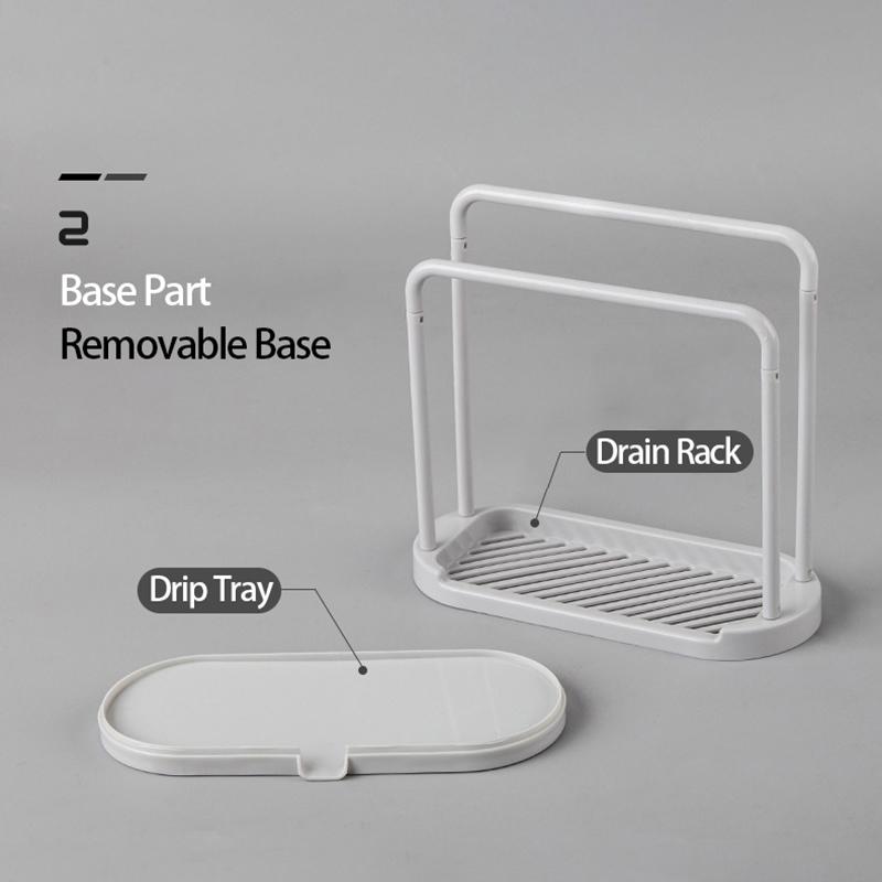 Detachable Kitchen Towel Holder Storage Rack Shelf for Bathroom  Sink Accessories Under Sink Organizer SNJ006