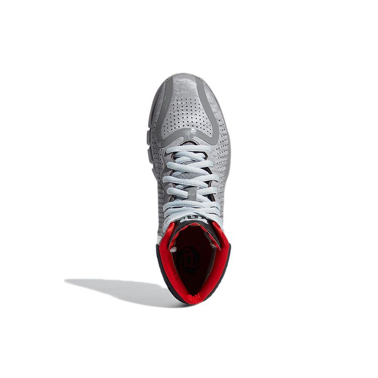 Adidas D Rose 4 Restomod The Arrival Herren Sneaker Grau Uni-Grau Core-Schwarz H67329