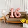 Globos de Aluminio con Número de 40 Pulgadas (EE. UU.) - Decoración de Fiesta