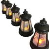 Hanging Solar Lantern, Retro Lantern Garden Solar Lamp, Waterproof Outdoor Solar Light for Backyard Porch Terrace Decor