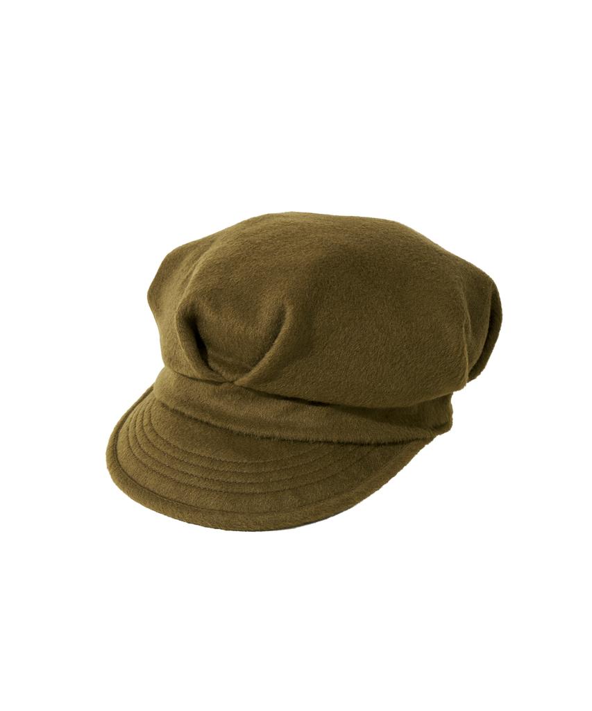 GYEONG Newsboys Cap_Khaki