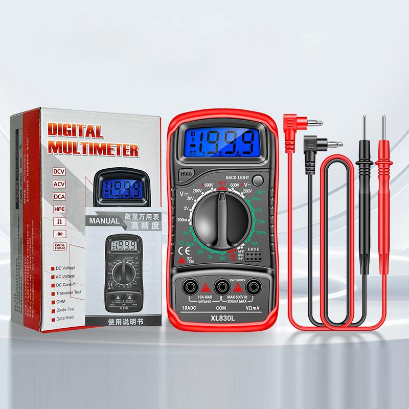 Digital Multimeter High Precision Voltage and Current Meter Intelligent Portable Small Multifunction Handheld Pro Detector Tool