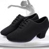 Damskie buty do tańca latynoskiego Jazz dorosłe buty do tańca towarzyskiego Salsa kobieta czarne czerwone nauczyciele szkolą nowoczesne trampki do tańca Tango