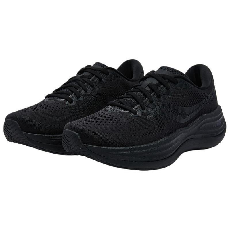 SAUCONY PHOENIX INFERNO 5 Unisex Running Shoes Black Versatile Commuting Training Cushioned Breathable for Physical Examination S28278-3