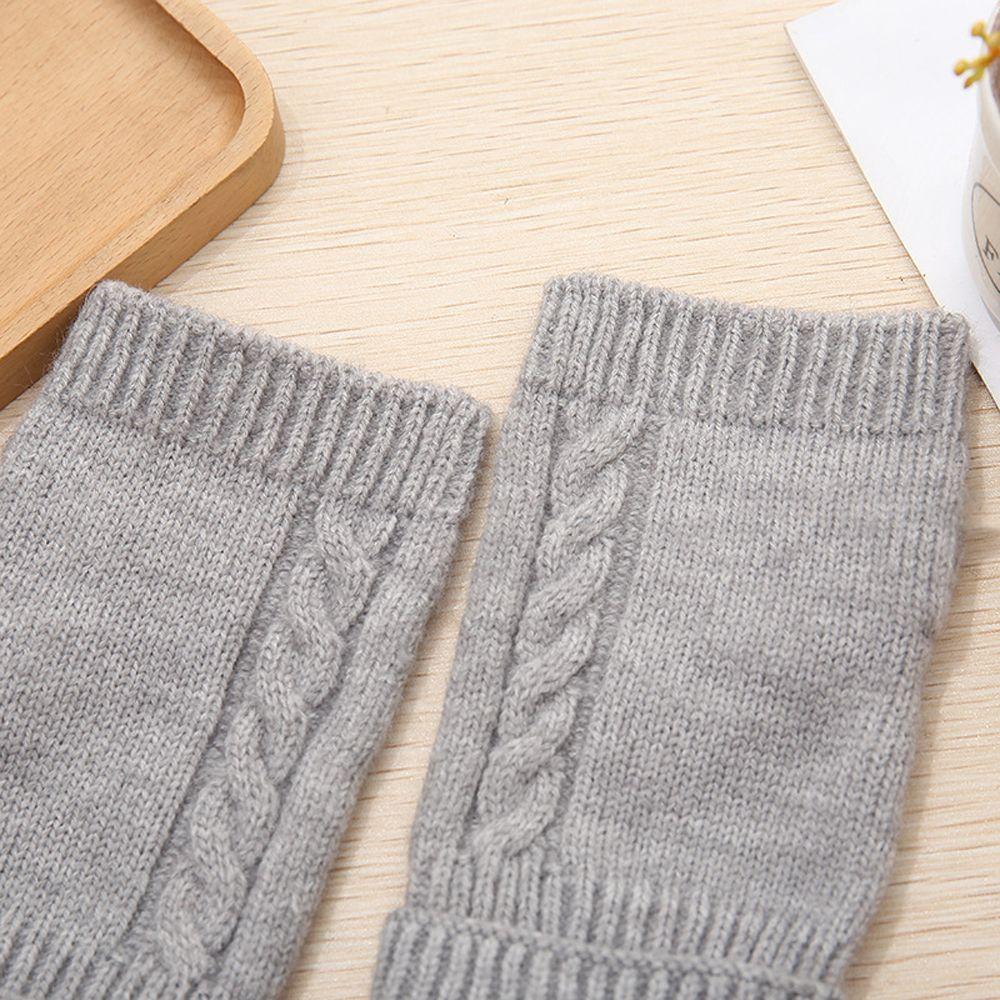 Knitting Wrist Arm Twist Fingerless Gloves Hand Mitten Korean Knitted Gloves Women Arm Warmers