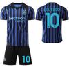Nova Camisa Titular da Inter de Milão 2025-26 #9 Thuram #23 Barella #10 Lautaro Camisas de Futebol