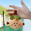 Lucky Orange Plush Keychain - Cute & Funny Bag Accessory Toy Gift