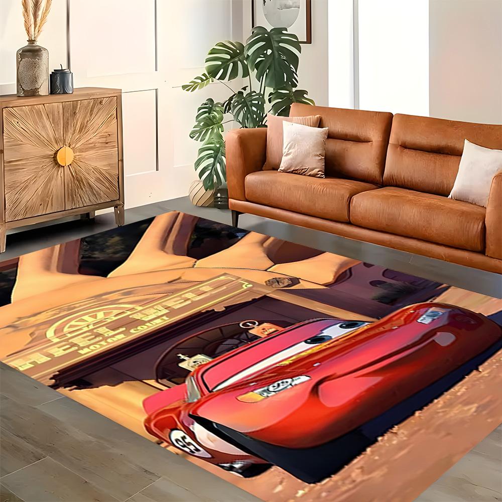 Lightning Mcqueen Racing Legend for Living Room rug, Bedroom, Study Room, Hallway Decoration, Perfect for Home Decoration or Holiday Gifts