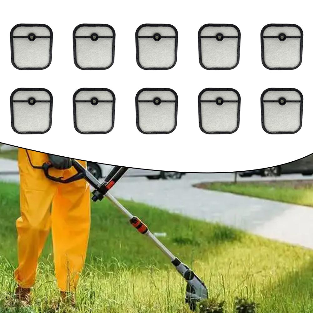 10 Pcs Filters Air Filters Compatible With BCZ260TS, BCZ230TS, BCZ2660TS Replace 528074701 Lawn Mower Replacement Accessories