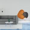 Abstract Resin Sculpture Art Figurine And Wall Clock Decorative Ornament for Home Office Coffee
