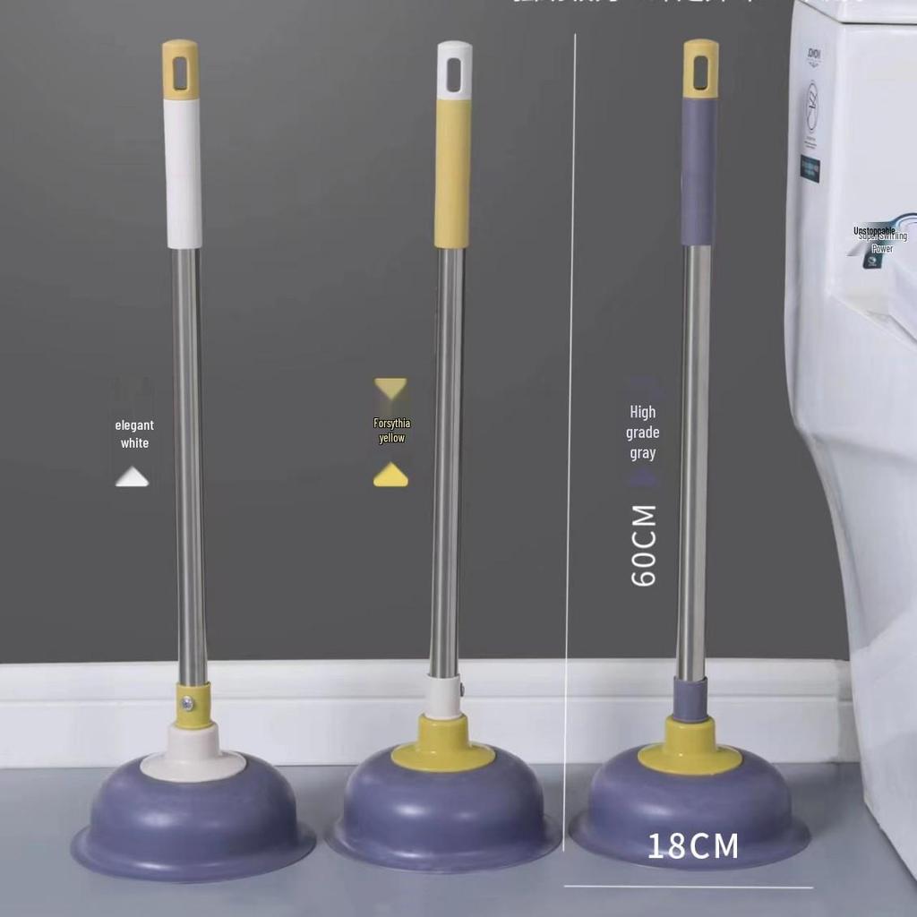 Efficient Toilet Plunger: Powerful Suction Cup Tool for Unclogging Toilets