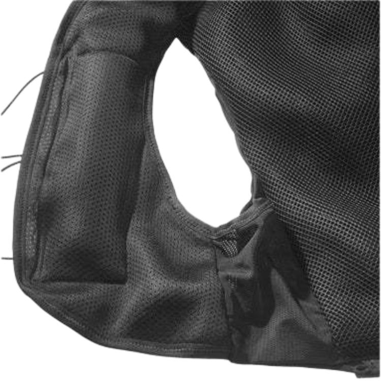 SALOMON 5L Mountaineering Bag Outdoor Bag Polyamide Black Unisex LC2464900