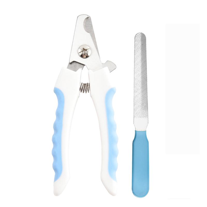 Pet Nail Clippers for Large Dog Nail Trimmer Stainless Steel Scissor Multifunctional Nail Cutter Cat Claw Care Grooming Supplies