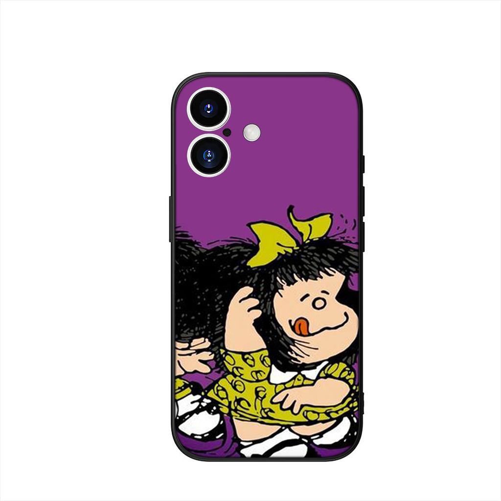 Cute M-Mafaldas Cartoon Case for Motorola Moto Edge 70 60 Fusion 40 NEO 20 Pro G Stylus G56 G96 G71 G73 G41 G42 G50 G51 G52