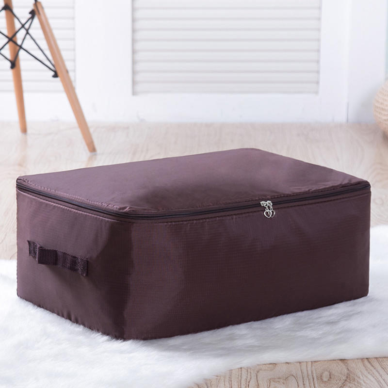Large Capacity Comforter Storage Bags with Zipper Moistureproof Space Saver Luggage Clothing Moving Bag for Kindergarten