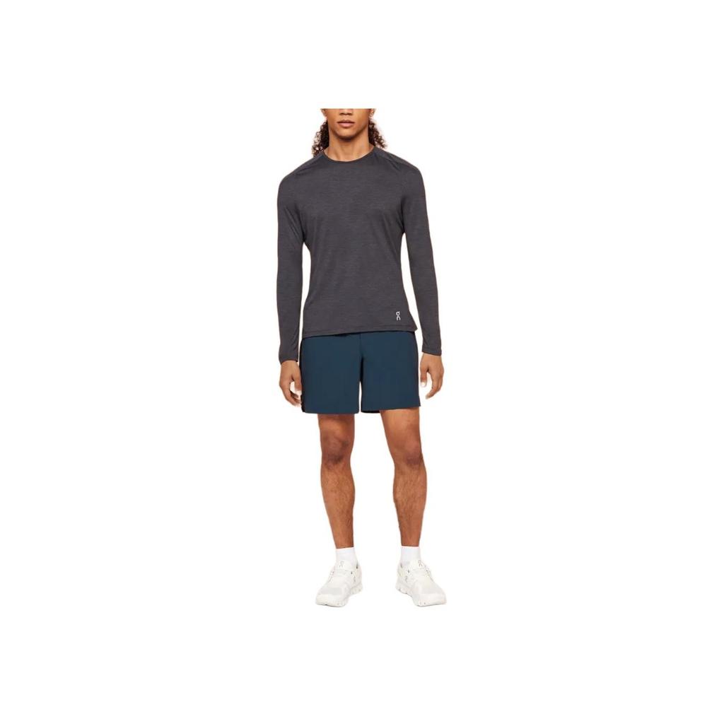 On Lightweight Color Block Mid-Rise Drawstring Casual Shorts Men Shorts 1ME11530516