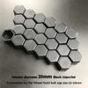 24pcs/package 17/19/21mm Silicone Hexagonal Socket Car Wheel Hub Screw Cover Nut Caps Bolt Rims Exterior Decoration Protection