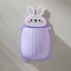 Cute Rabbit Wall Hanging Storage Rack Punch-Free Wall-Mounted Mobile Phone Remote Control Storage Box Bathroom Makeup Organizer