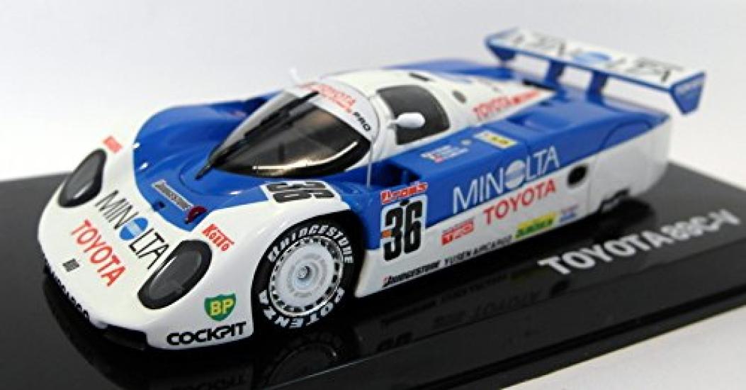 

Hot Works scale Toyota LM1989 Minolta finished product 1/43 Q-Model 89C-V No.36
