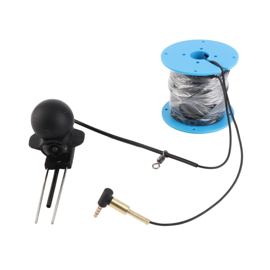 Fish Finder Camera Professional CVBS Format HD Transmission Underwater Fishing Camera with Fishing Line for Boat