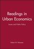 The Readings In Urban Economics : Issues and Public Policy Book