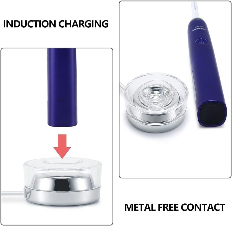 Electric Toothbrush Charger for Philips Sonicare Philips Sonicare DiamondCiean Replacement Charger Compatible with All HX99XX and HX93XX Models