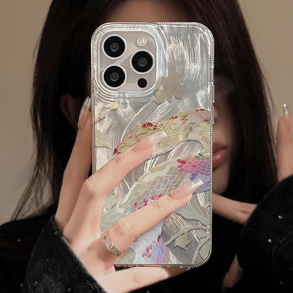 Feather Luster Phone Case for Samsung A53 A14 A33 A12 A32 S24 S23 Plus S20 S21 FE for iPhone 17 15 16 13 Pro 17 16 Pro Max Butterfly Bow Phone Case