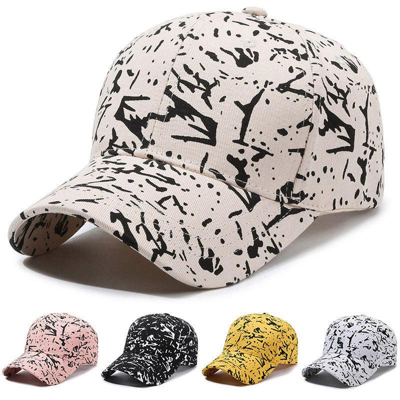 Korean Style Graffiti Baseball Cap - New Unisex Street Fashion Sun Hat for Spring/Autumn Outdoor