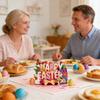 3D Easter Greeting Cards 3D Holiday Egg And Bunny Paper Keepsake Easter Heartfelt Message Card For Teachers Friends Family Wife
