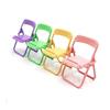 Mini Chair Mobile Phone Holder Plastic Mini Phone Holder Cute Mini Chair Phone Stand  Women