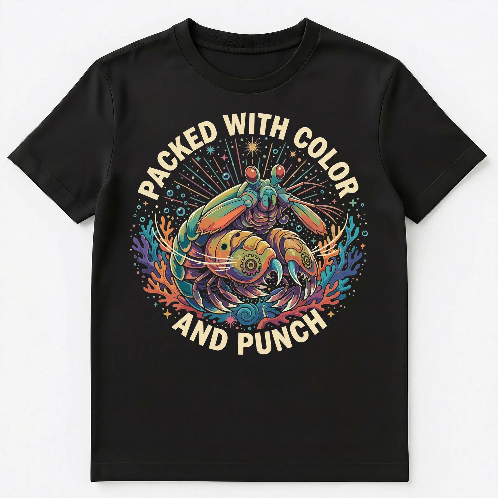 

Packed With Color And Punch Fun Sea Theme Unisex T-Shirt L