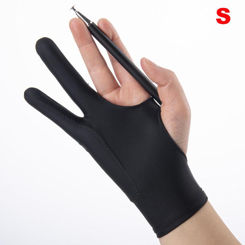 

Two-Finger Hand Painting Gloves Oil Painting Art Supplies Anti-touch Tablet Digital Board Screen Touch Drawing Anti-fouling