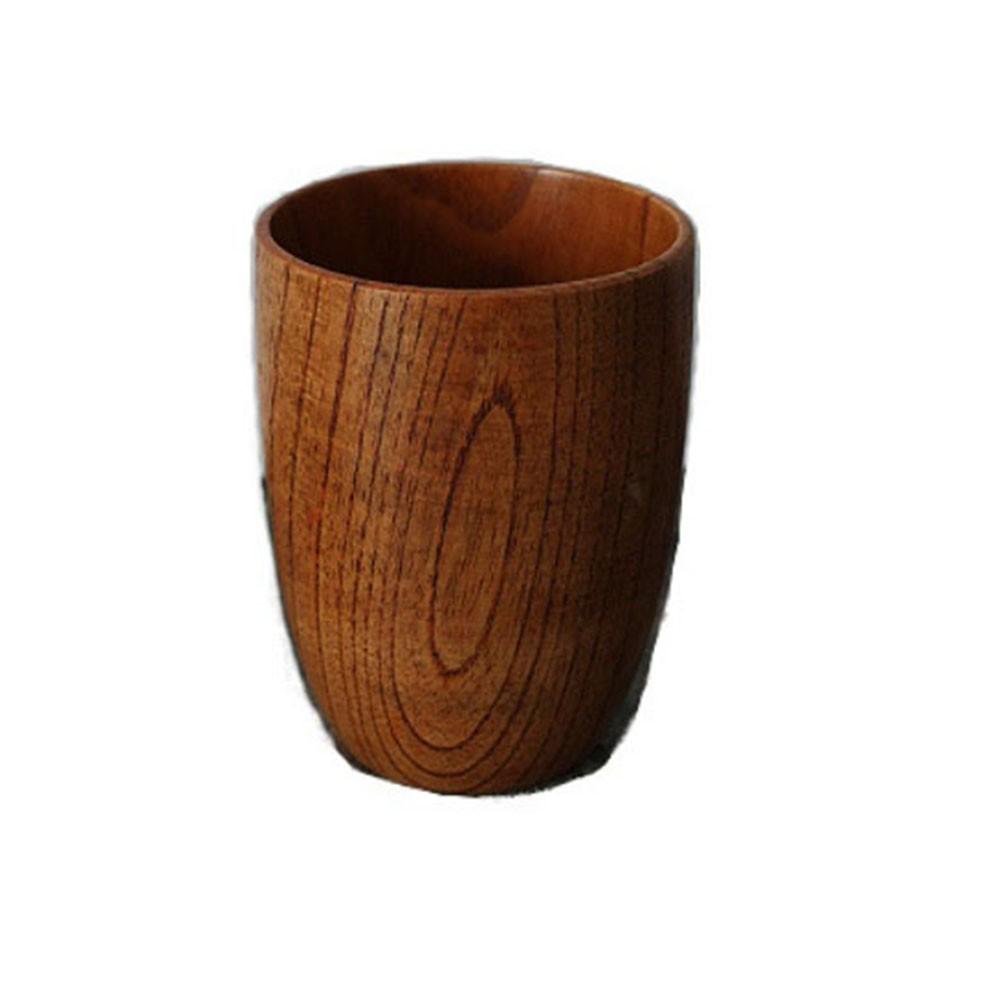 Utensílios de Cozinha Artísticos Copos de Madeira para Bebidas Naturais