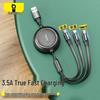 Baseus 3-in-1 Retractable Fast Charging Cable