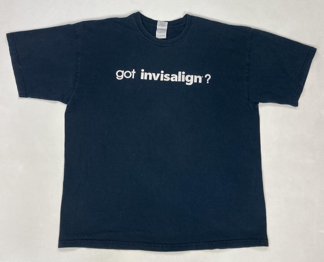 Got Invisalign Graphic T-shirt Men XL Black Short Sleeve XL