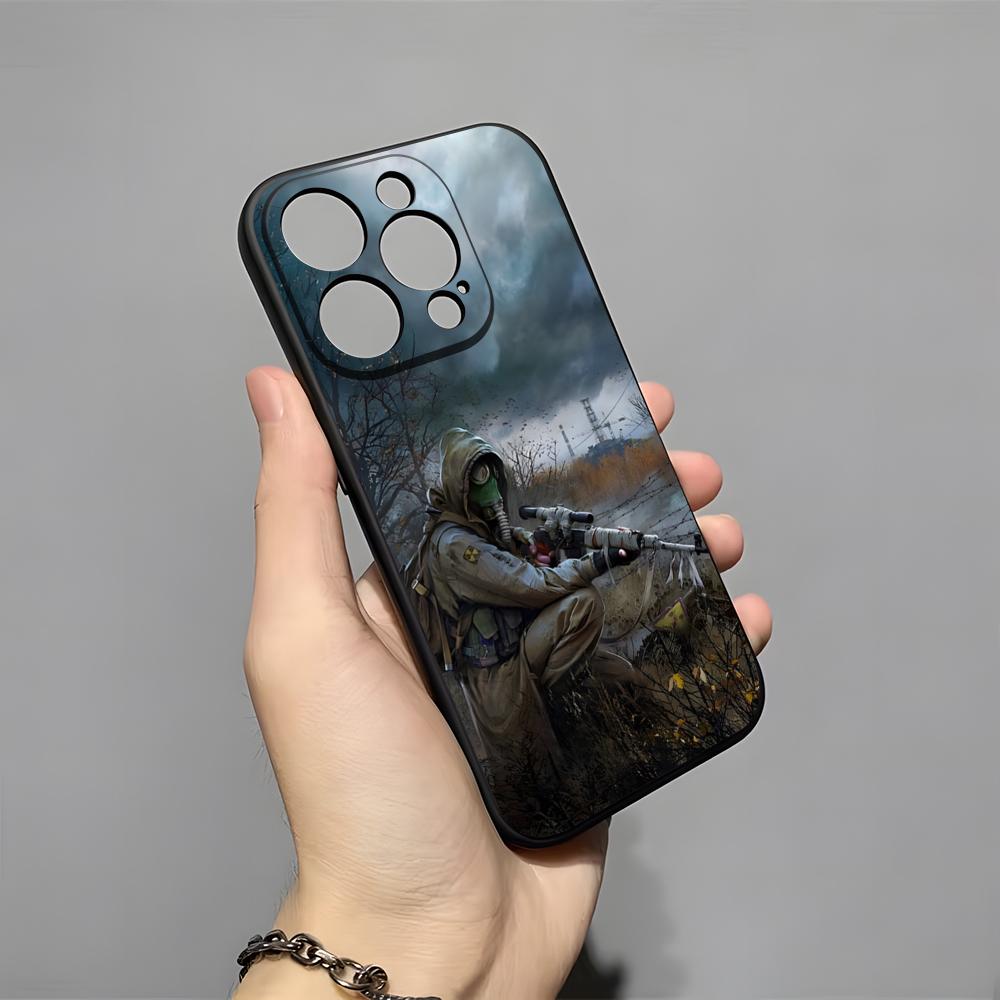 S-Stalker 2 Phone Case For IPhone 17 Pro Max 16 15 14 Pro Max 13 11 X Xs Xr 8 7Plus Silicone Cover