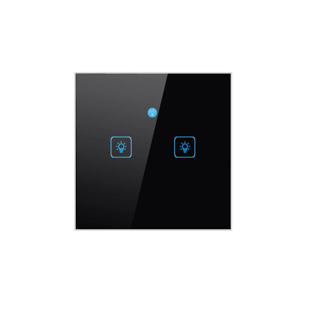 2-Gang 86-Type Touch Wall Switch with Echo & Alexa Voice Control