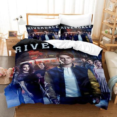 TV R-Riverdale Bedding Set Archie Andrews Betty Cooper Duvet Cover Bed Set Quilt Cover Pillowcase For Girls Boys Teen Decor