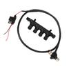 for NMEA2000 Cable with 4 Port T Connector 3A Fuse 5Pin M12 Thread 1m Long IP67 Waterproof for Lowrance Networks