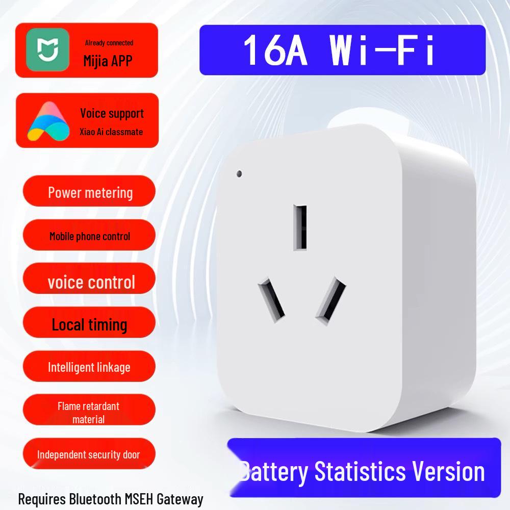 

Smart WiFi Bluetooth Socket with Mijia APP Control