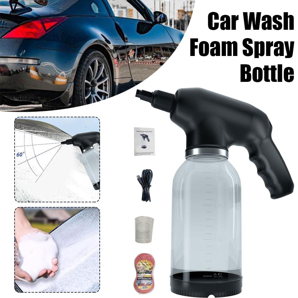 Car Wash Foam Spray Bottle Household Water Gun High Spray Foam Tools Cleaning Accessories Machine Pressure Wash Special Liq O0Y9