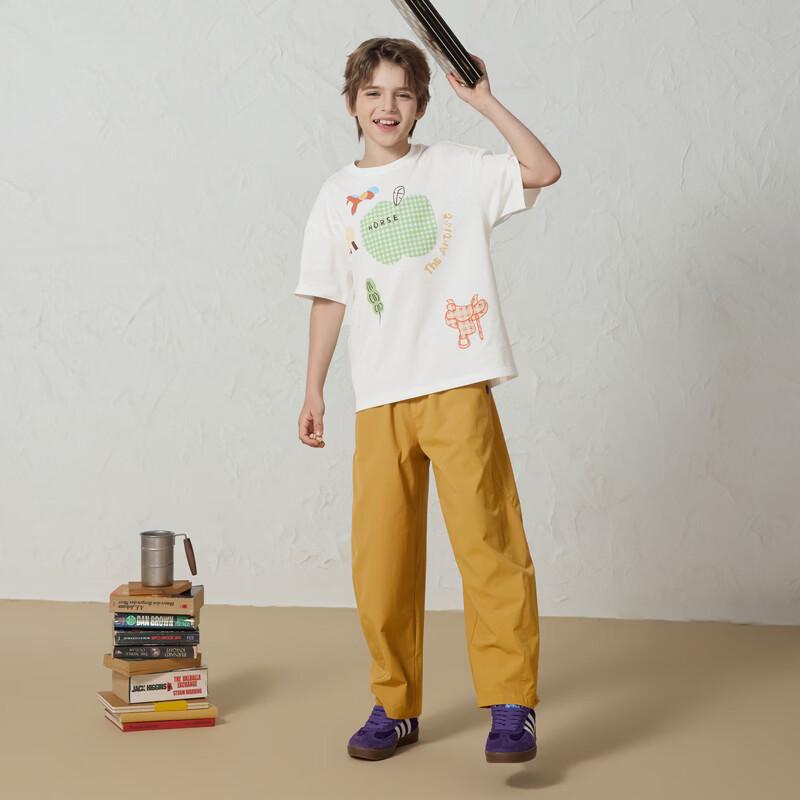 MQD Boys' Cotton Cartoon Short Sleeve T-Shirt