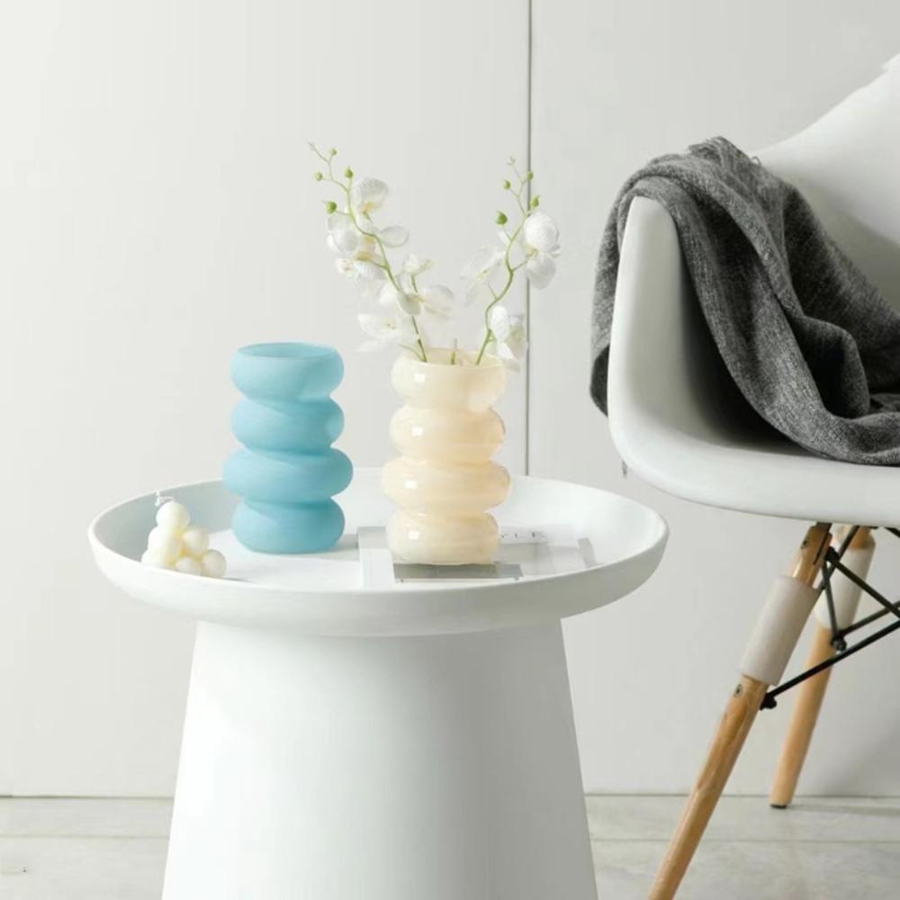 Minimalist Glass Vase Light Luxury Floral Arrangement Creative Ornament Nordic Home Decor Wedding Decoration Flower Pot Gift