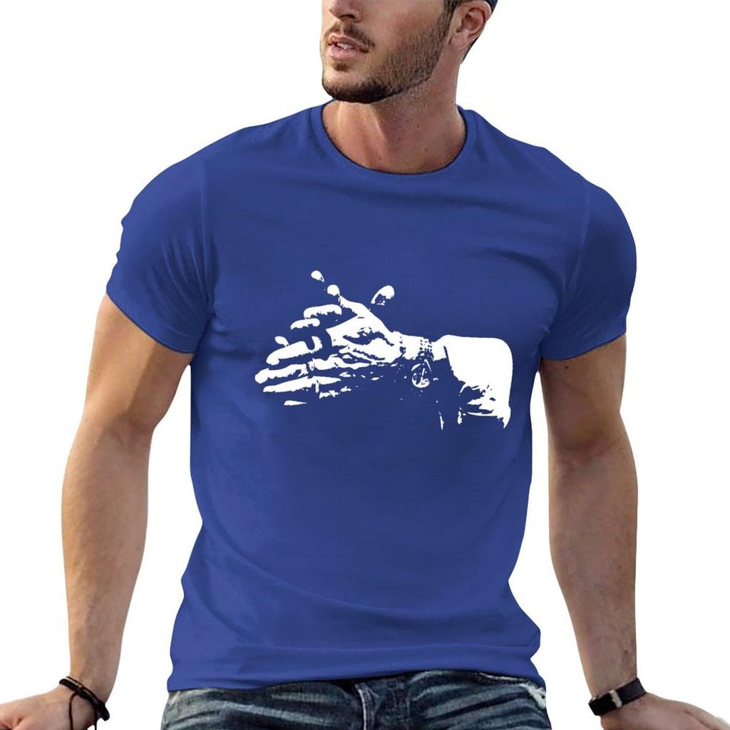 Palmas Flamenco Hands T-Shirt Blacks Kawaii Clothes Summer Tops Graphics T Shirts for Men Cotton