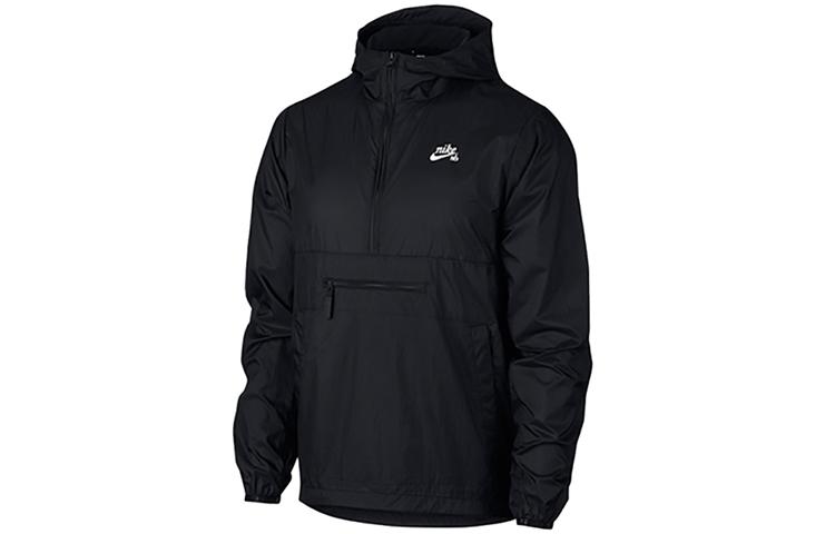 Nike SB Skateboard JKT Jacket Men s Woven Hooded Sports Jacket Black CT5327-010 XL