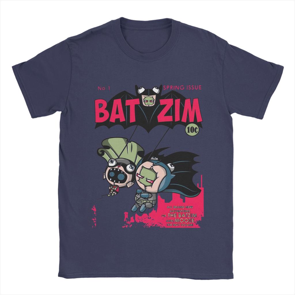 Streetwear T-Shirt Beach Invaders Zims Leisure T Shirts Pure Cotton Tee Shirt for Men Y2K Classic Custom DIY Short Sleeve Tees