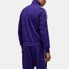 Y-3 Logo Pattern Stand Collar Zip Long Sleeve Jacket Men Jacket Purple JF0667