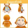 Adorable Curious George Plush Toy For Kids Soft And Cuddly Stuffed Animal Doll
